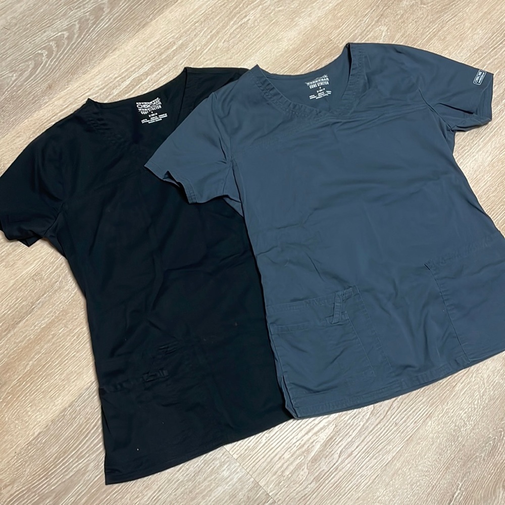 Set 2 Cherokee scrub tops